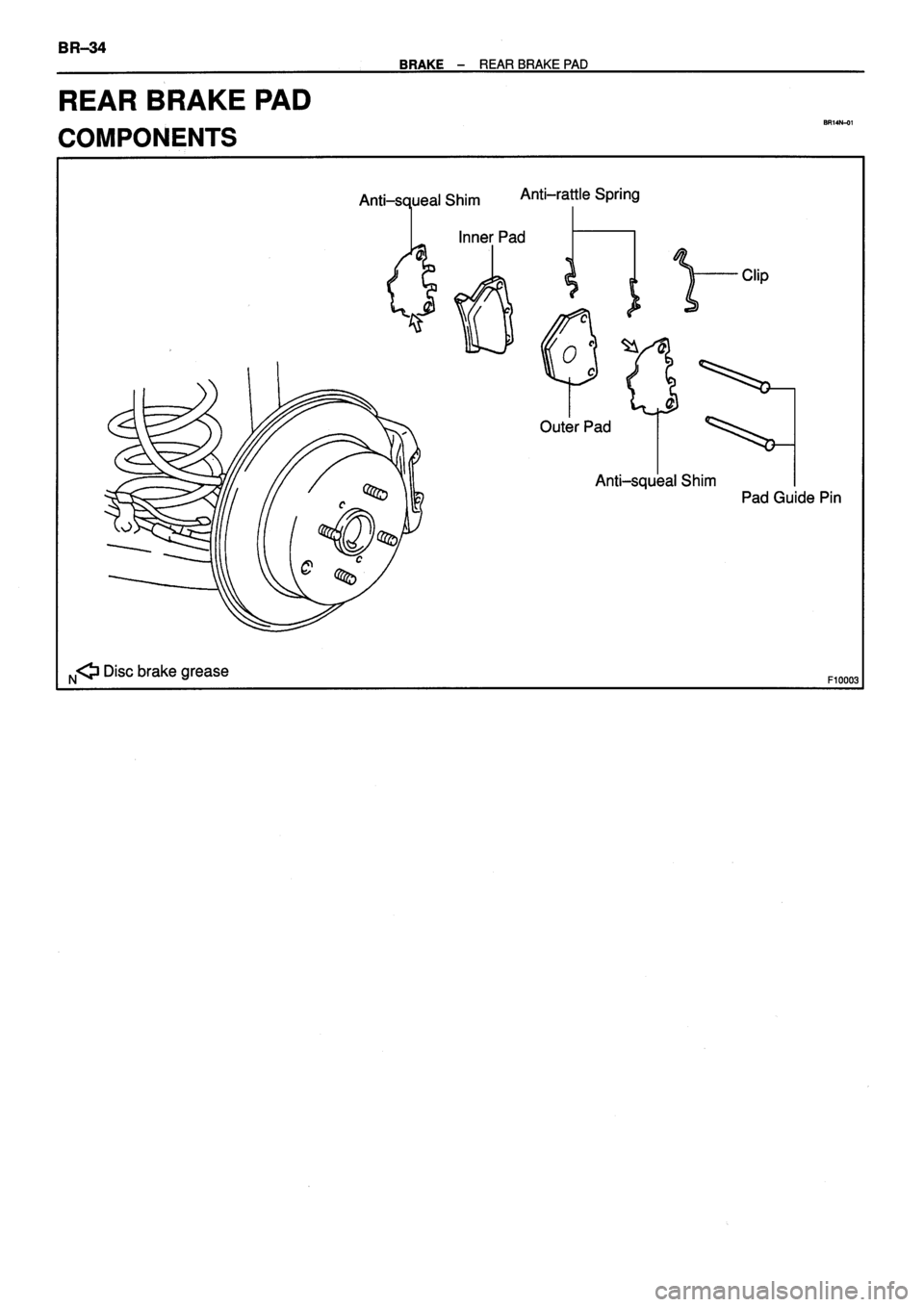 TOYOTA VERSO 1999  Repair Manual 