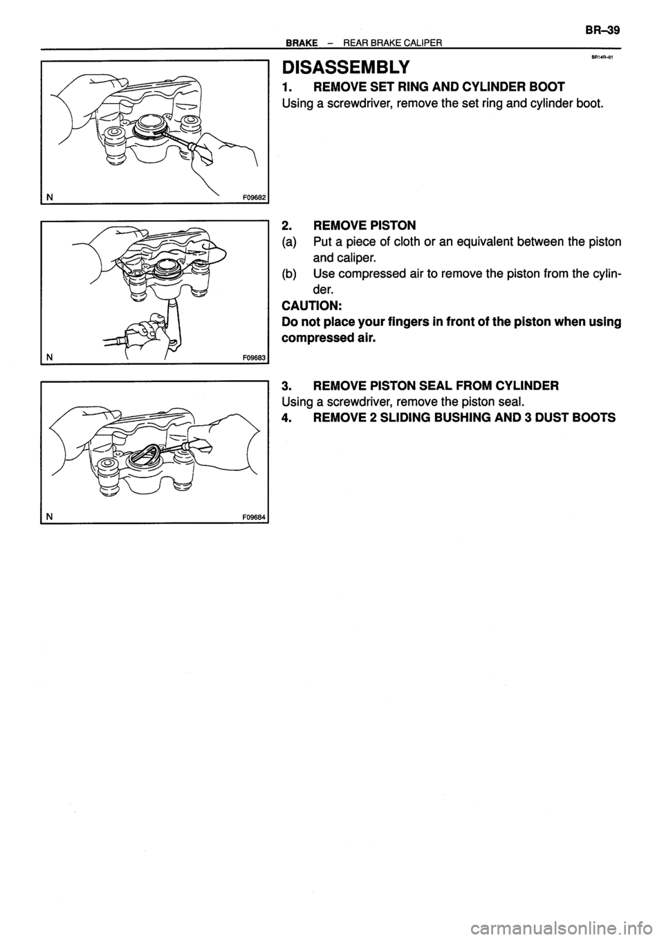 TOYOTA VERSO 1999  Repair Manual 