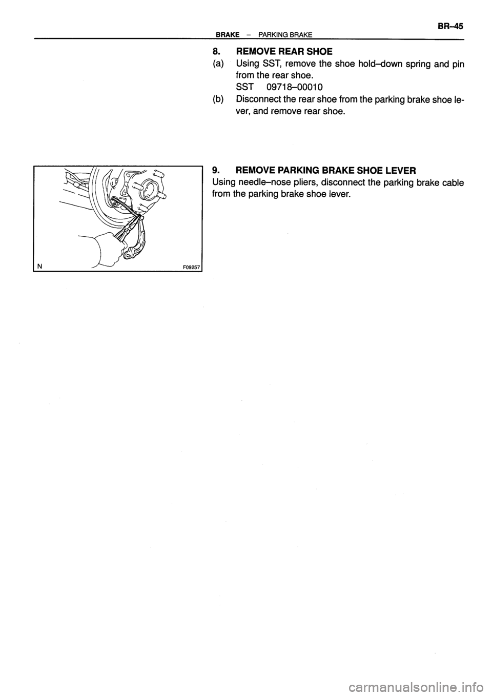 TOYOTA VERSO 1999  Repair Manual 