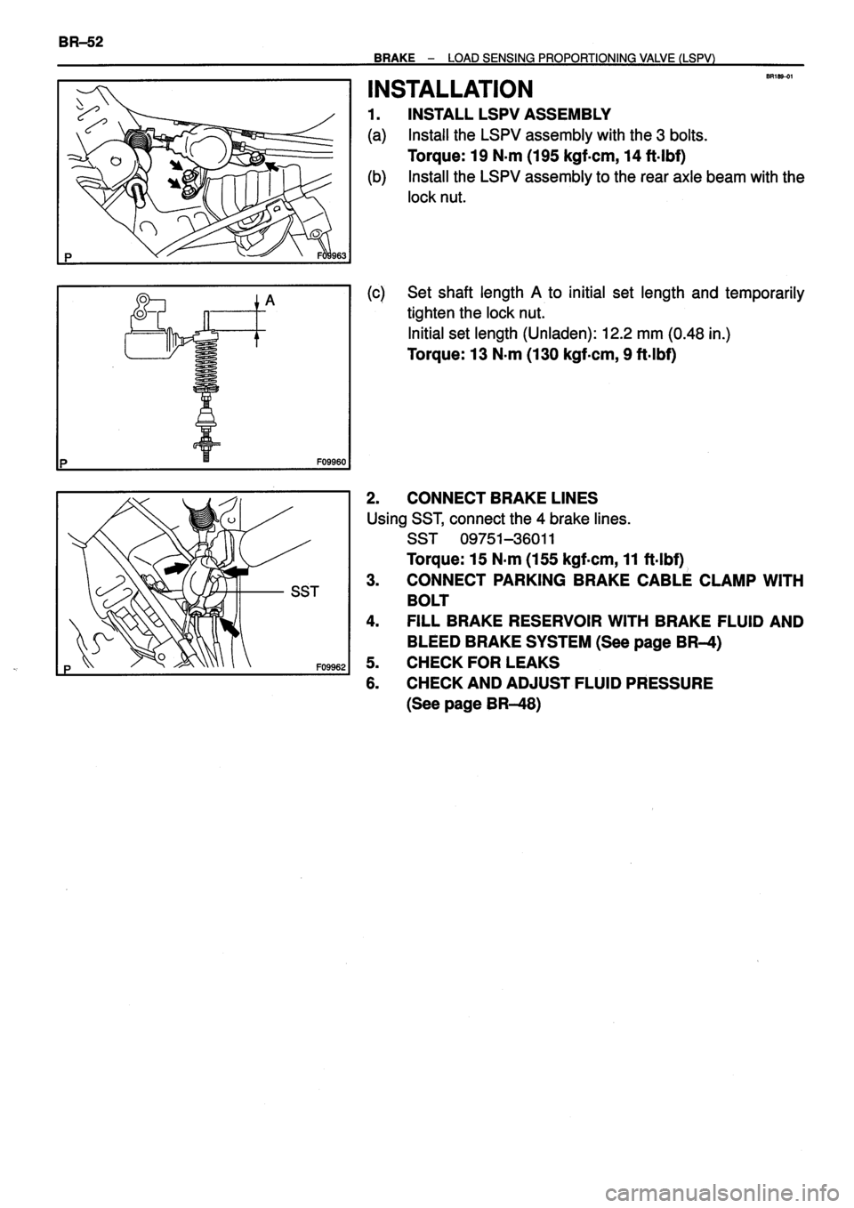TOYOTA VERSO 1999  Repair Manual 