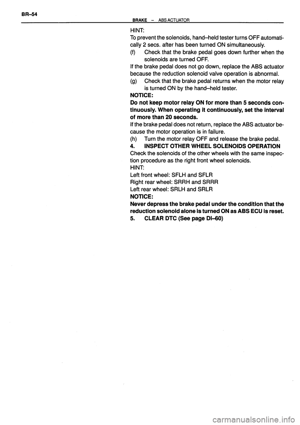 TOYOTA VERSO 1999  Repair Manual 