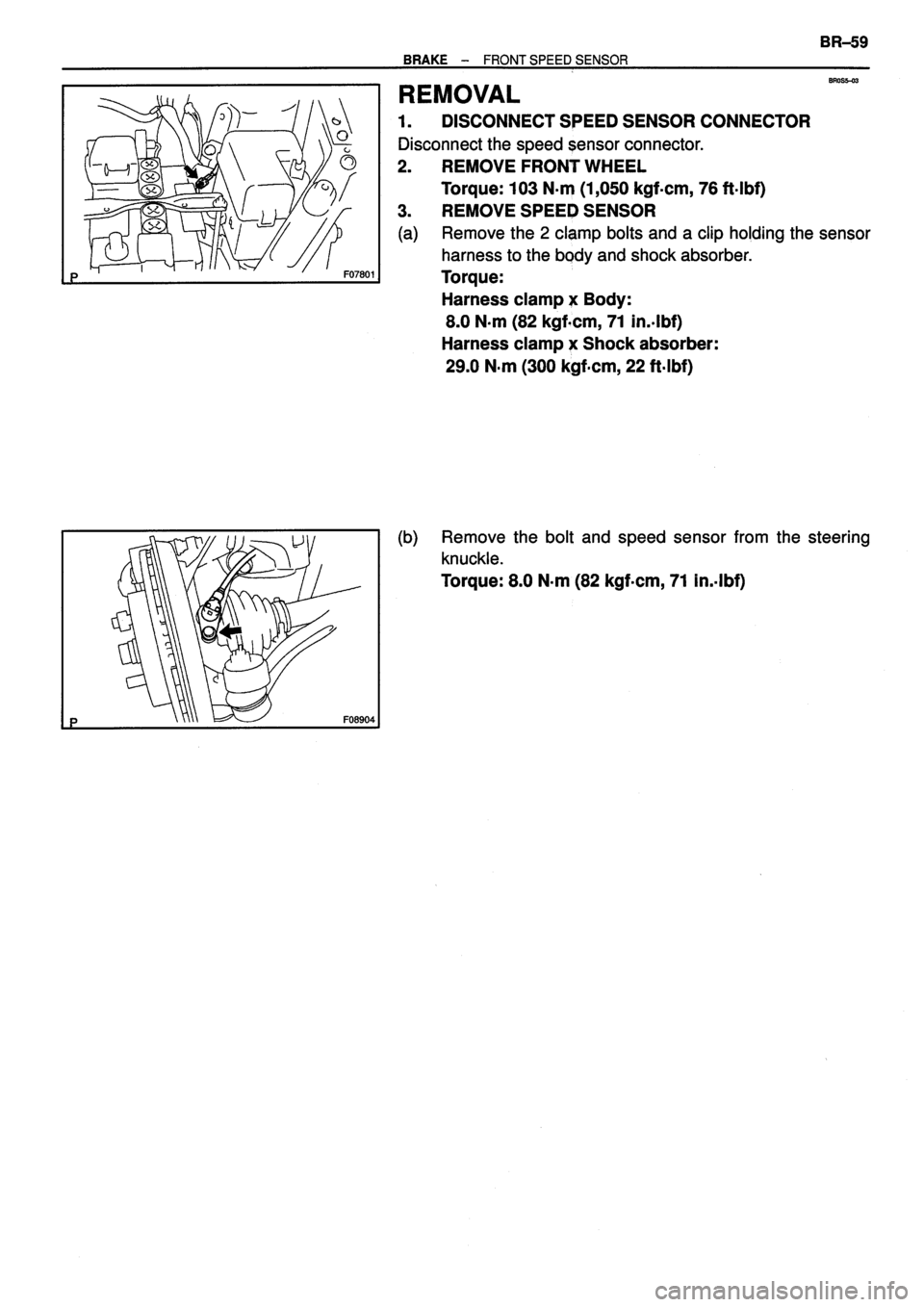 TOYOTA VERSO 1999  Repair Manual 