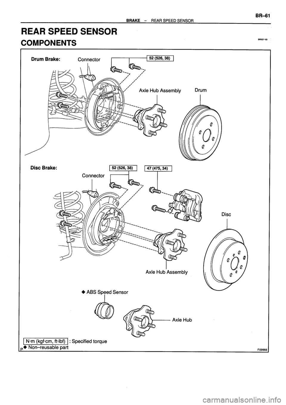 TOYOTA VERSO 1999  Repair Manual 