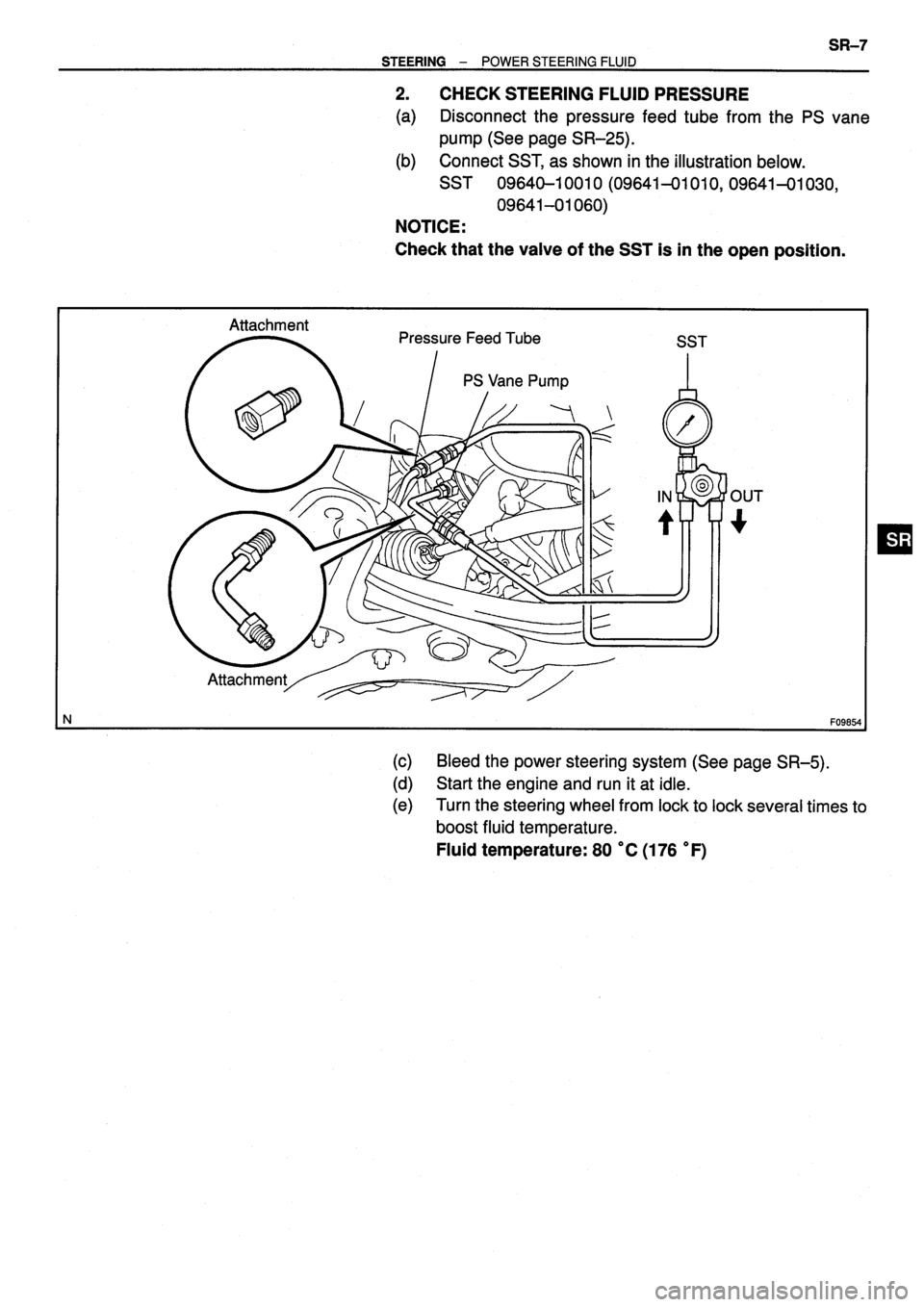 TOYOTA VERSO 1999  Repair Manual 