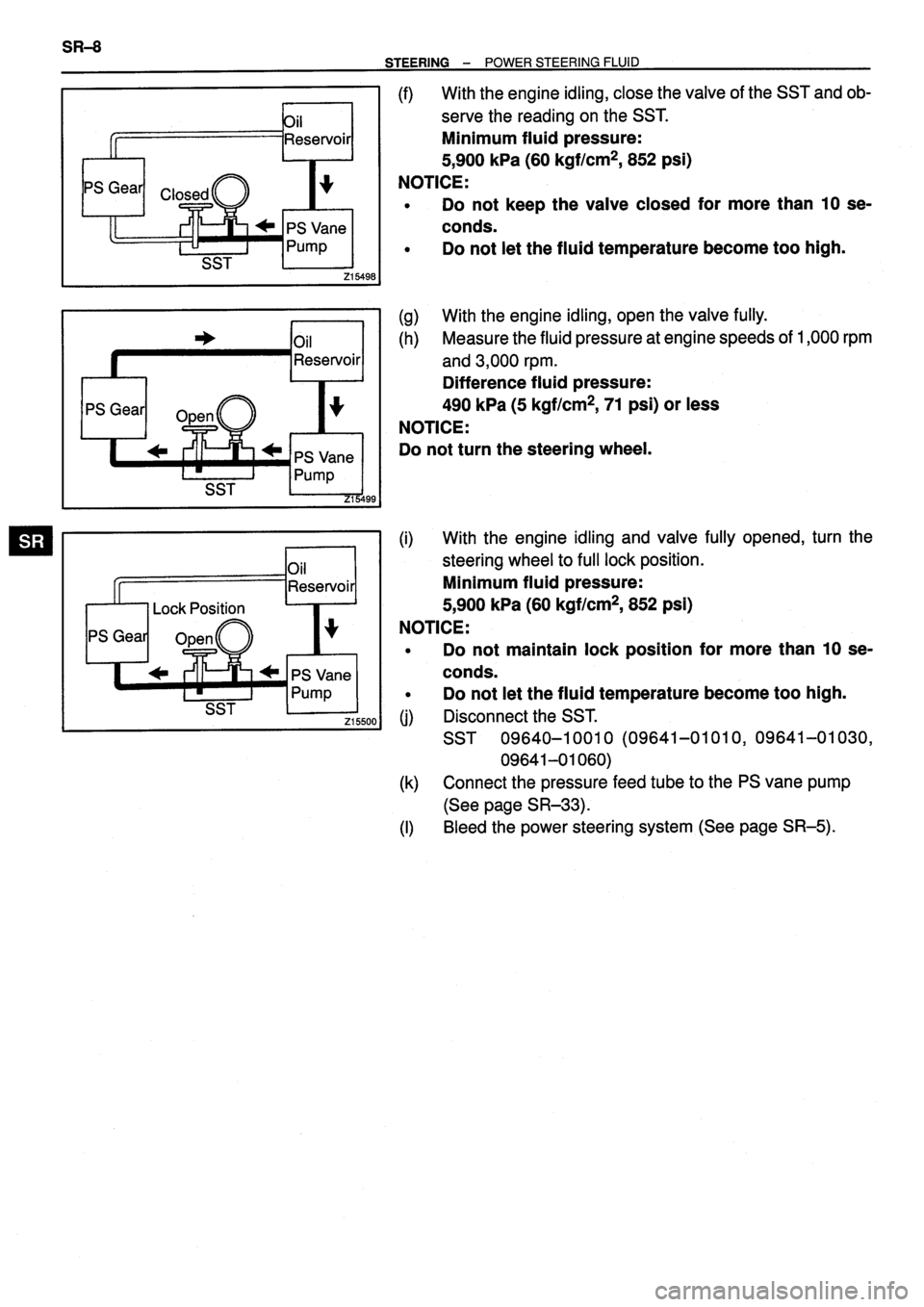 TOYOTA VERSO 1999  Repair Manual 