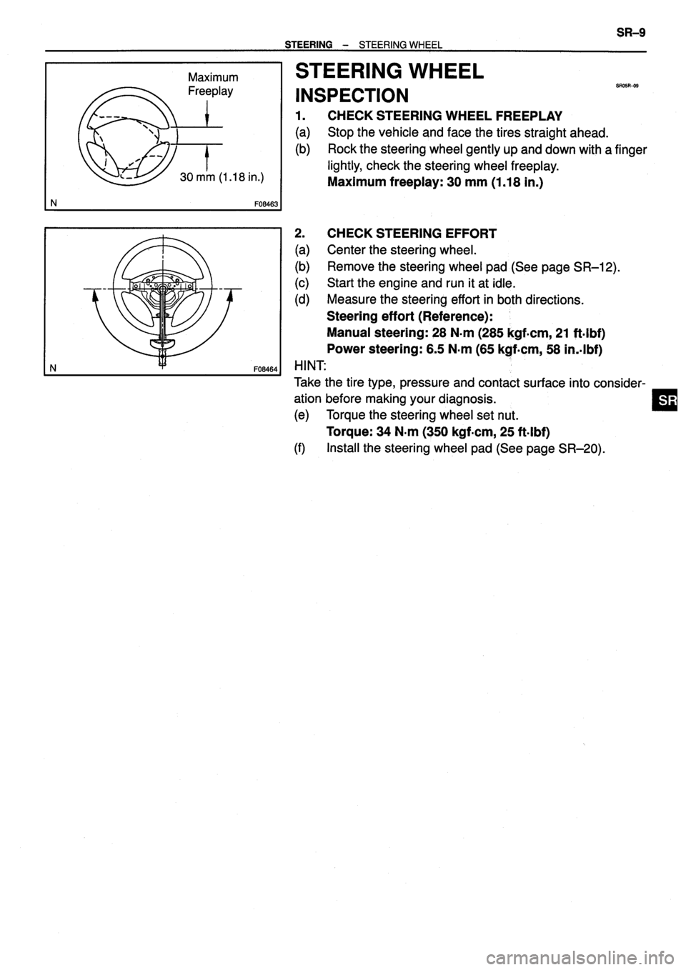 TOYOTA VERSO 1999  Repair Manual 