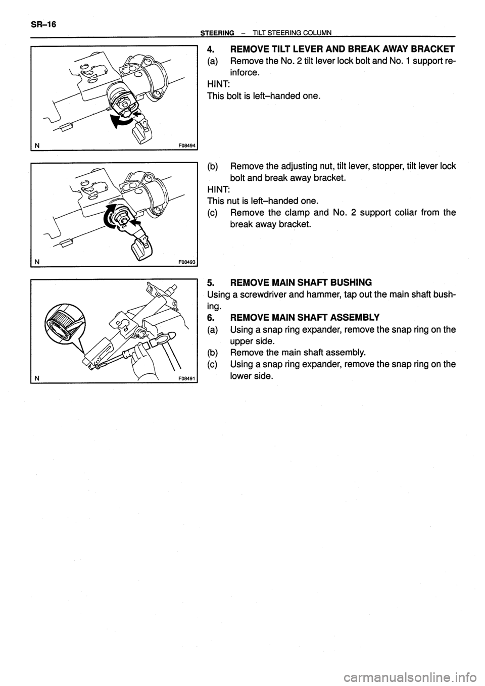 TOYOTA VERSO 1999  Repair Manual 