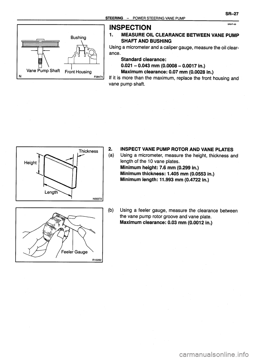TOYOTA VERSO 1999  Repair Manual 