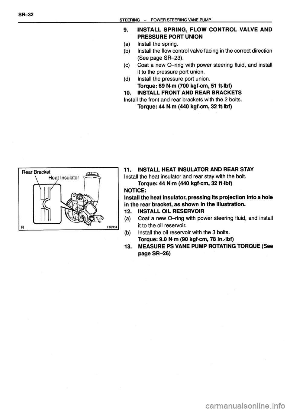 TOYOTA VERSO 1999  Repair Manual 