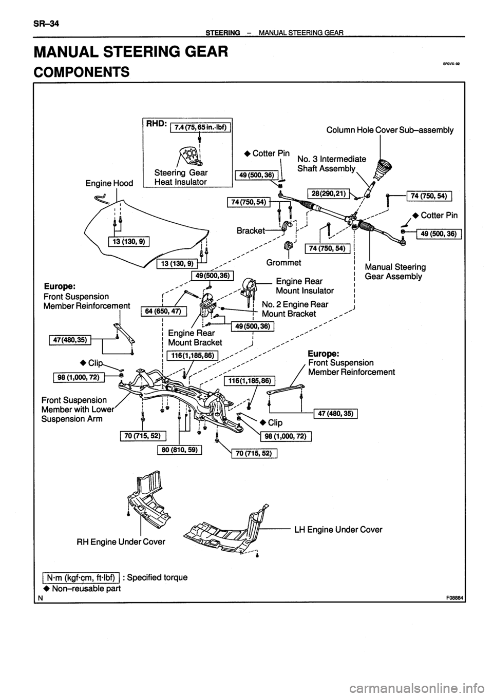 TOYOTA VERSO 1999  Repair Manual 