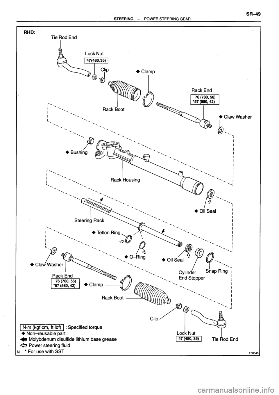 TOYOTA VERSO 1999  Repair Manual 