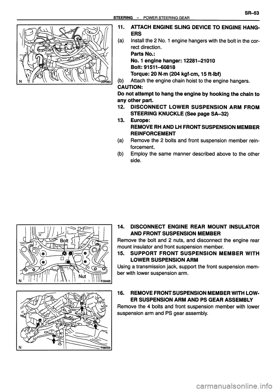 TOYOTA VERSO 1999  Repair Manual 