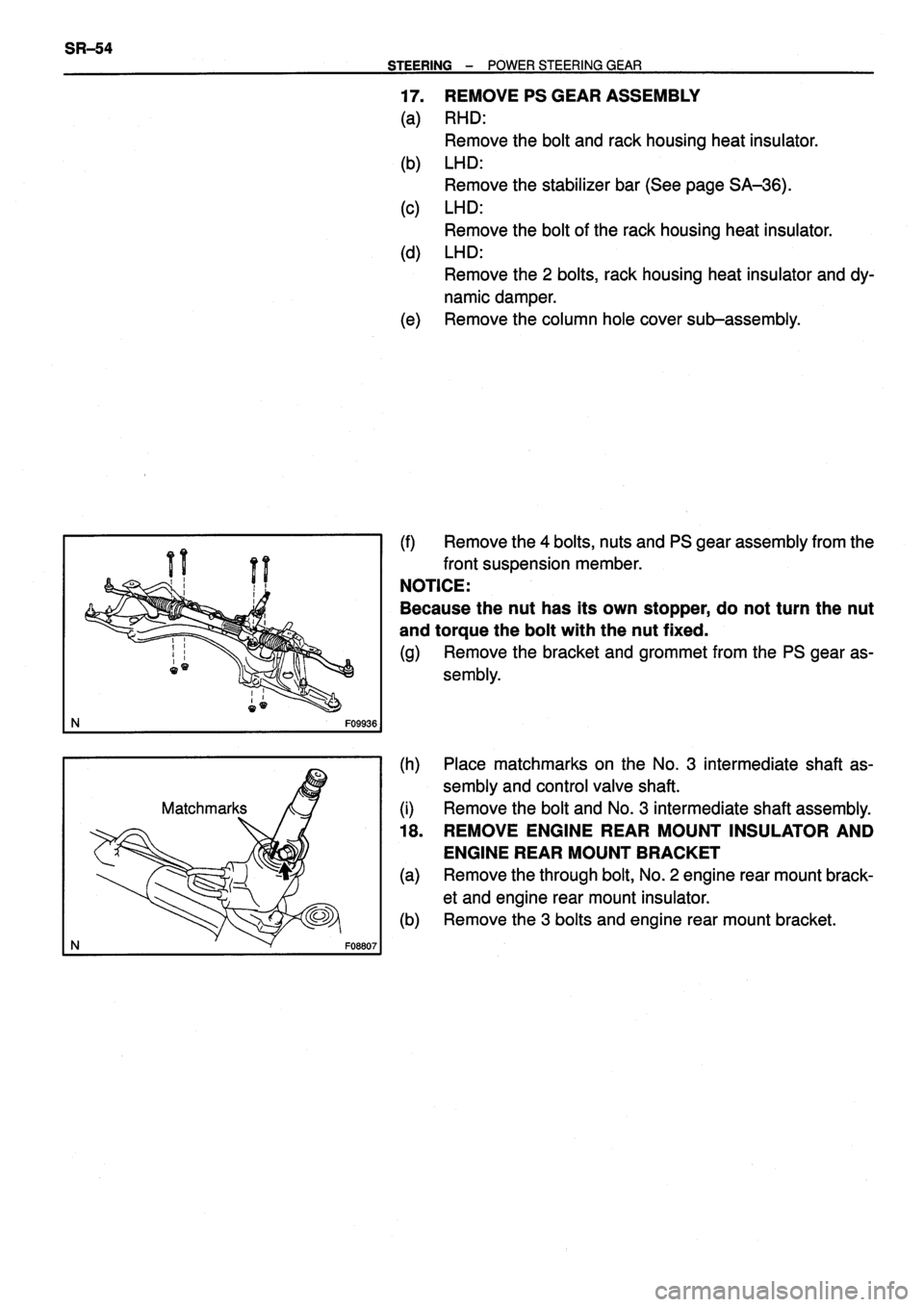 TOYOTA VERSO 1999  Repair Manual 