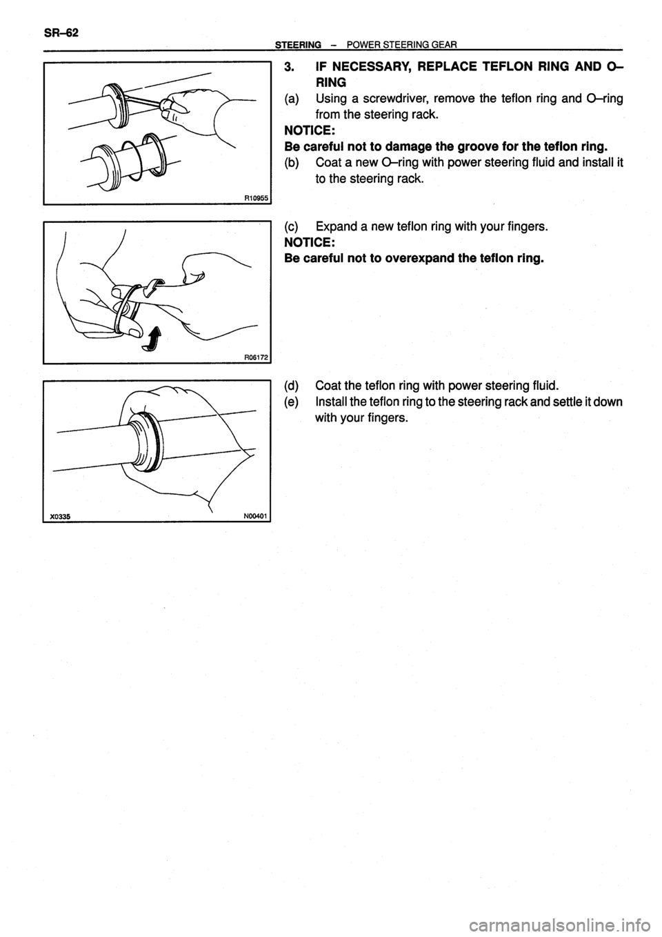 TOYOTA VERSO 1999  Repair Manual 