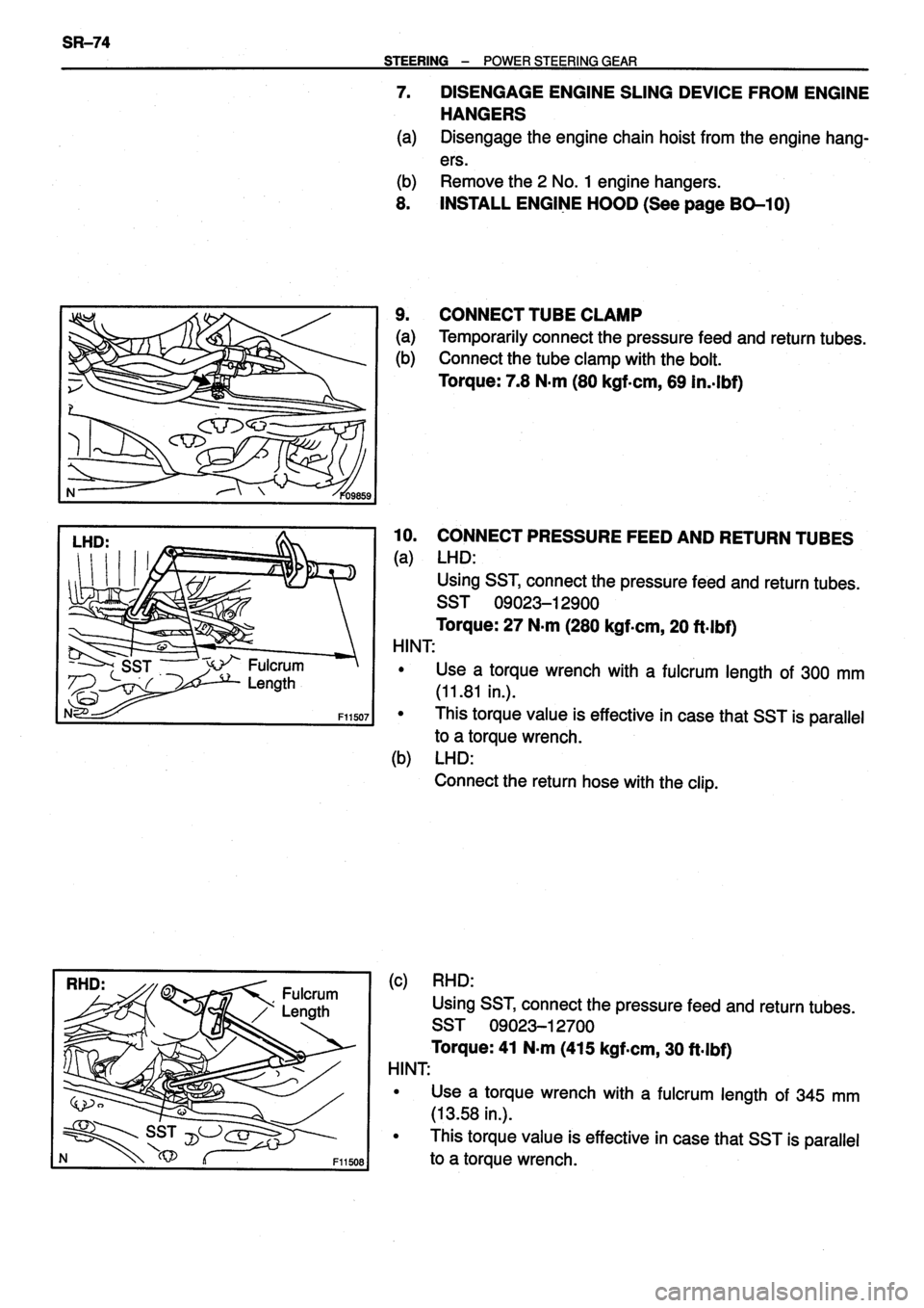 TOYOTA VERSO 1999  Repair Manual 