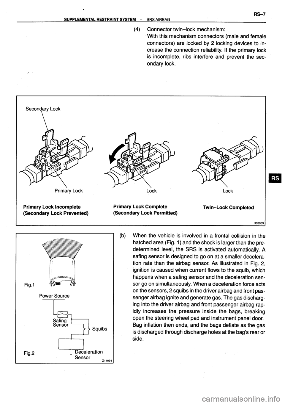 TOYOTA VERSO 1999  Repair Manual 