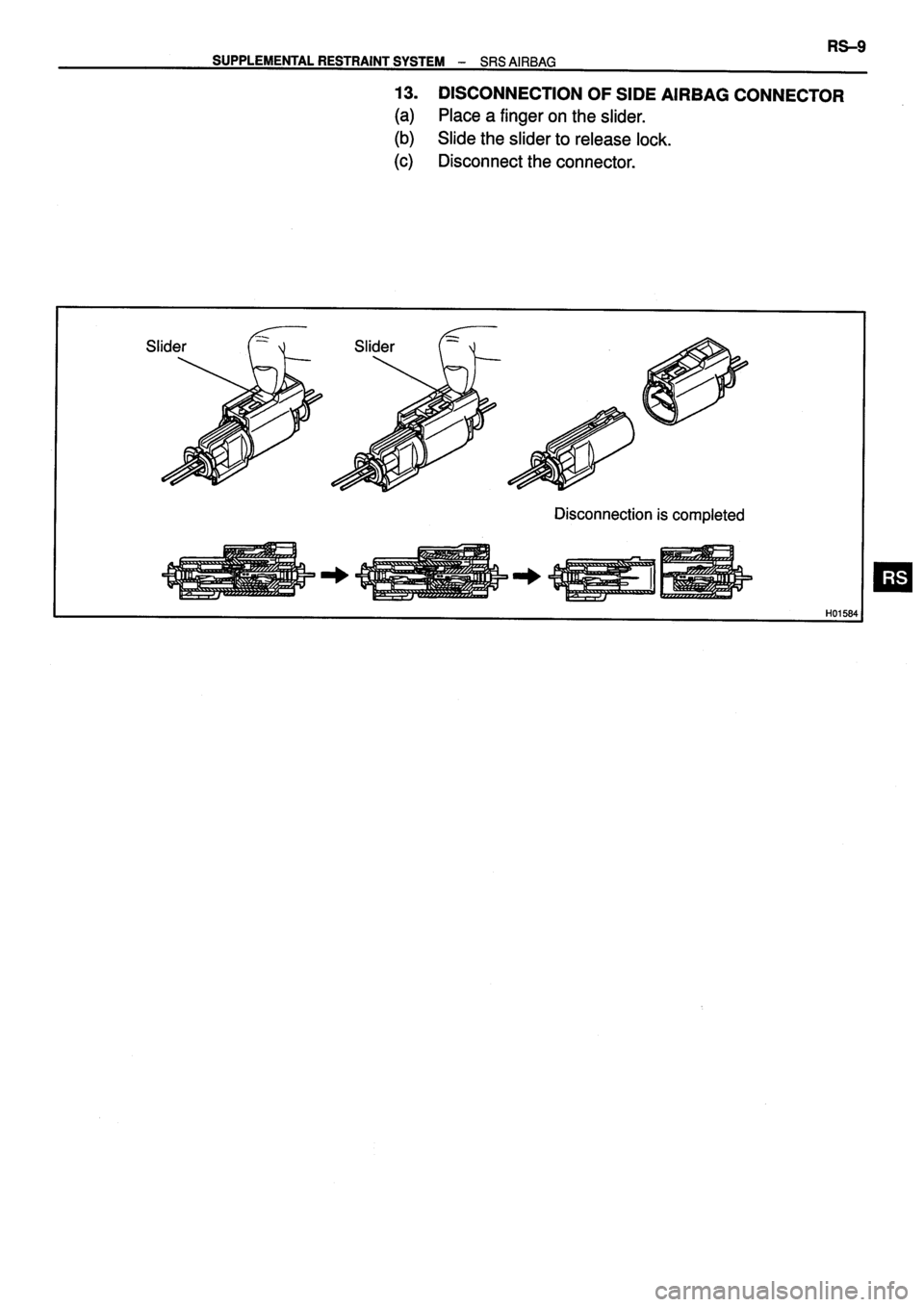 TOYOTA VERSO 1999  Repair Manual 