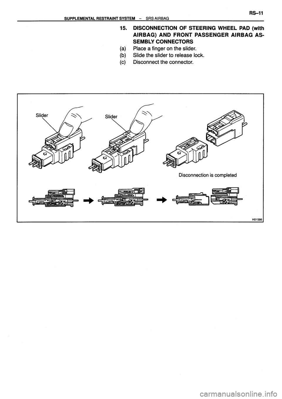 TOYOTA VERSO 1999  Repair Manual 