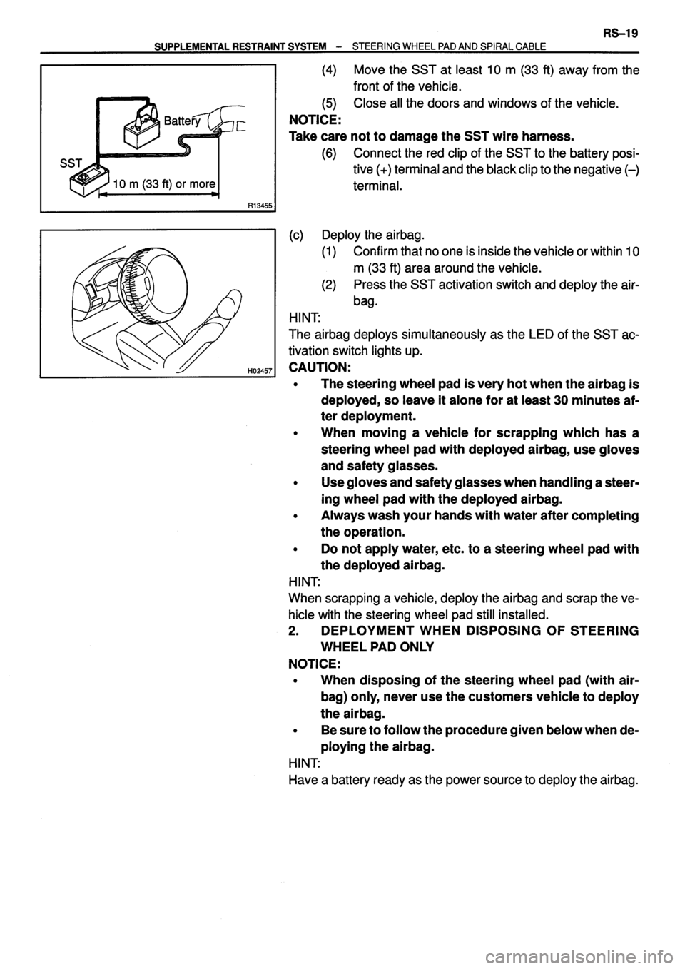 TOYOTA VERSO 1999  Repair Manual 