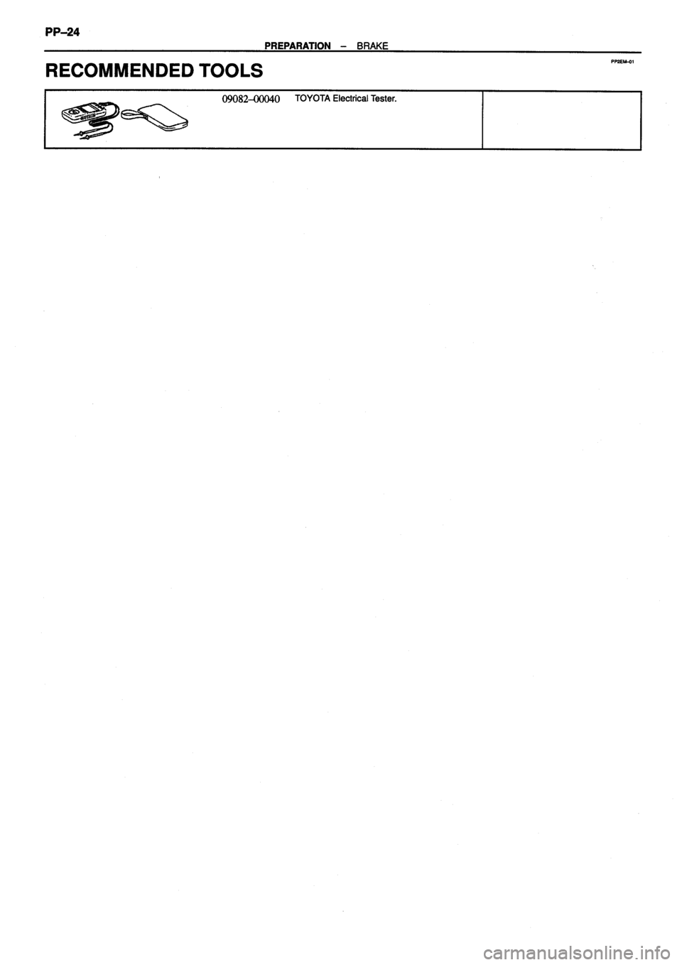 TOYOTA VERSO 1999  Repair Manual 