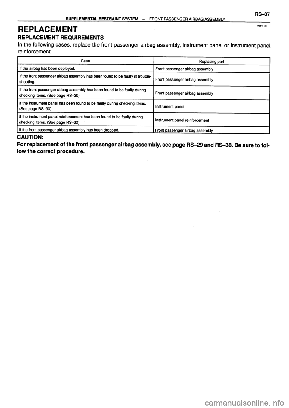 TOYOTA VERSO 1999  Repair Manual 