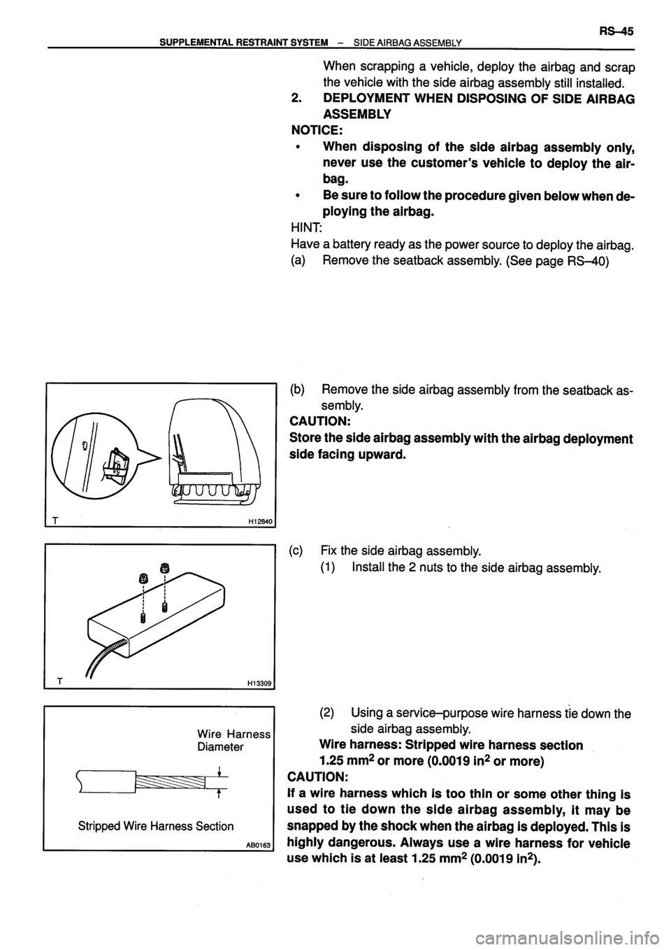 TOYOTA VERSO 1999  Repair Manual 
