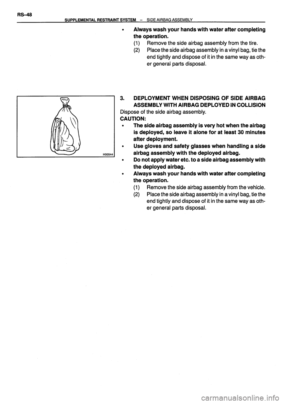 TOYOTA VERSO 1999  Repair Manual 