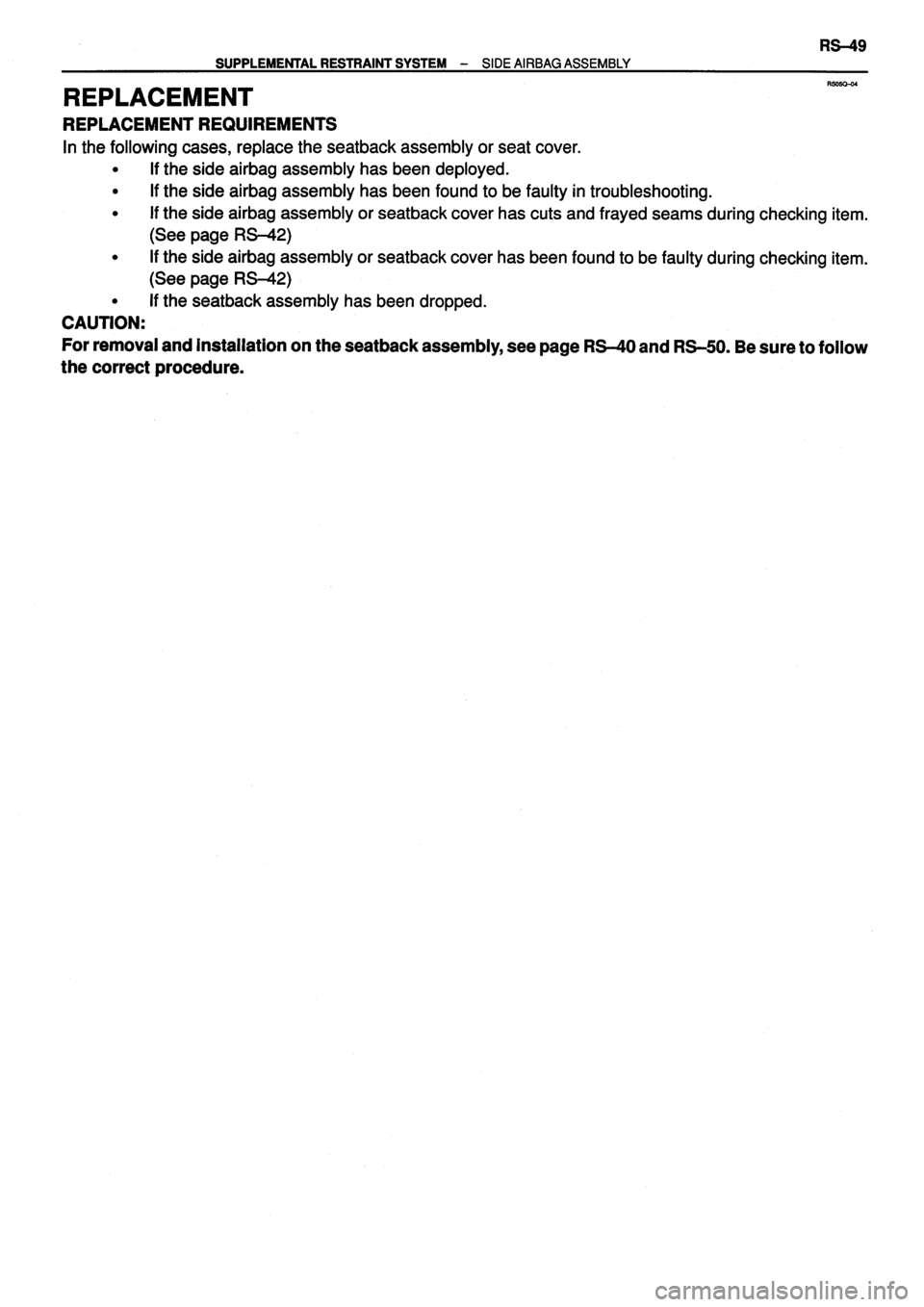 TOYOTA VERSO 1999  Repair Manual 
