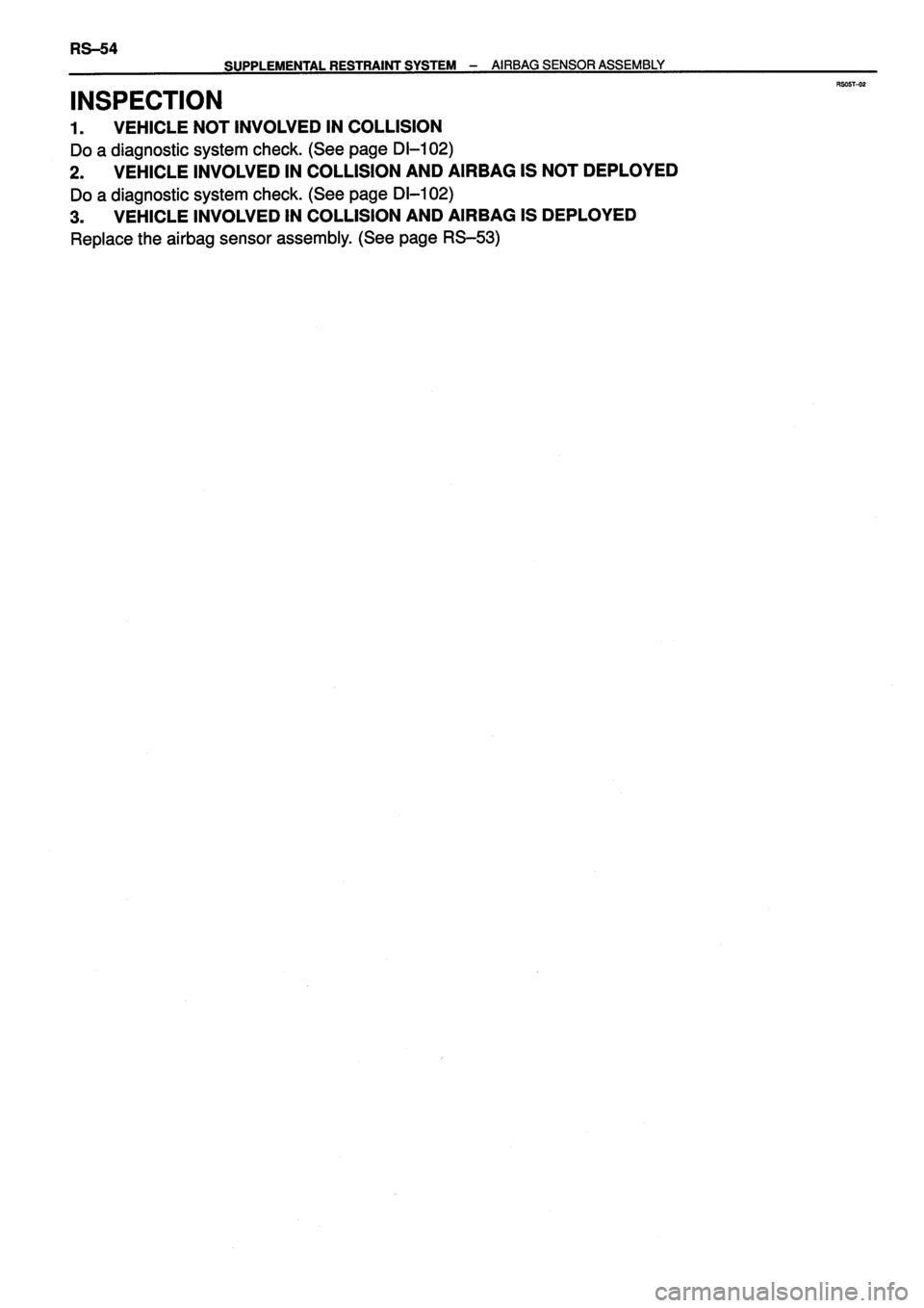 TOYOTA VERSO 1999  Repair Manual 
