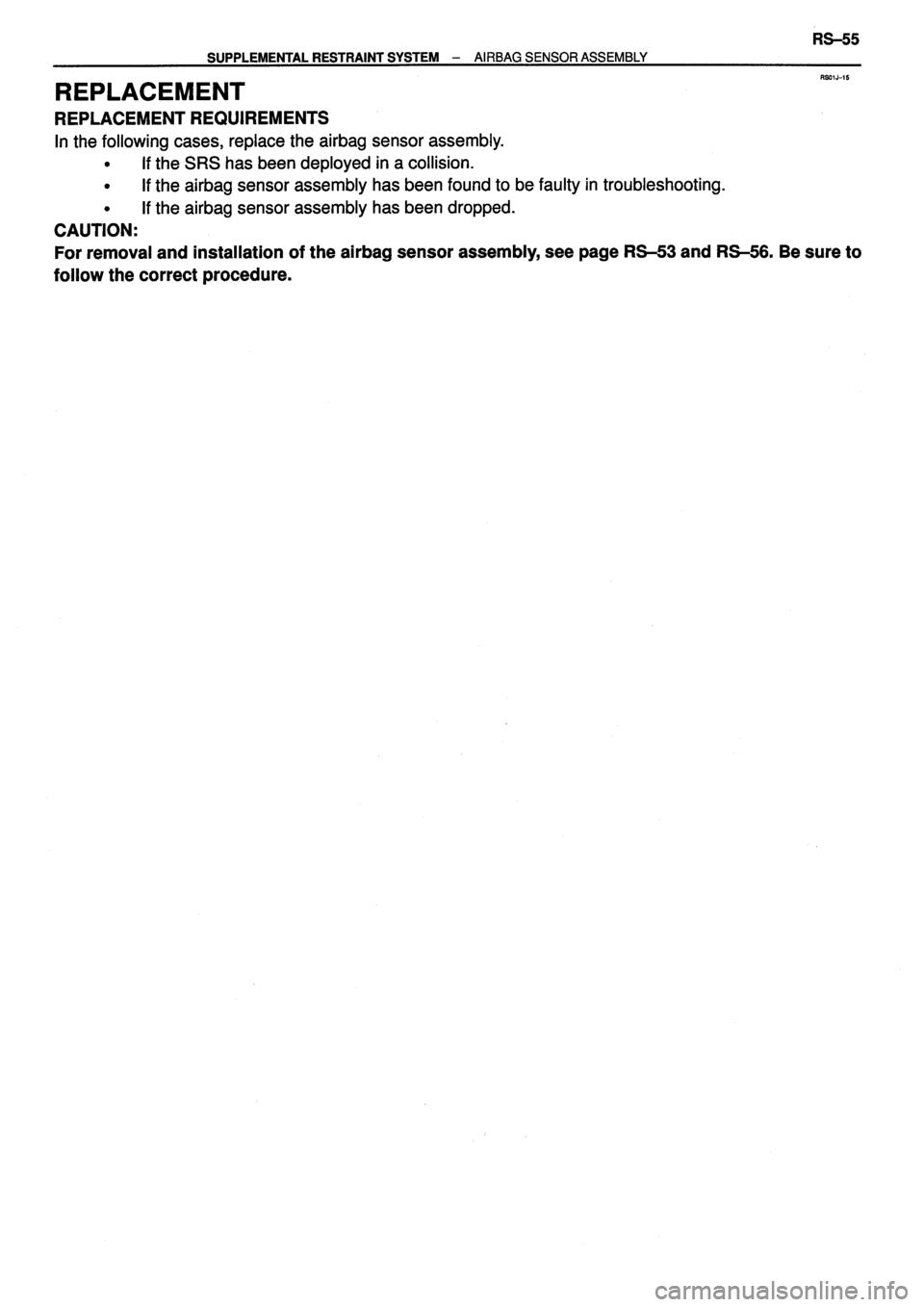 TOYOTA VERSO 1999  Repair Manual 