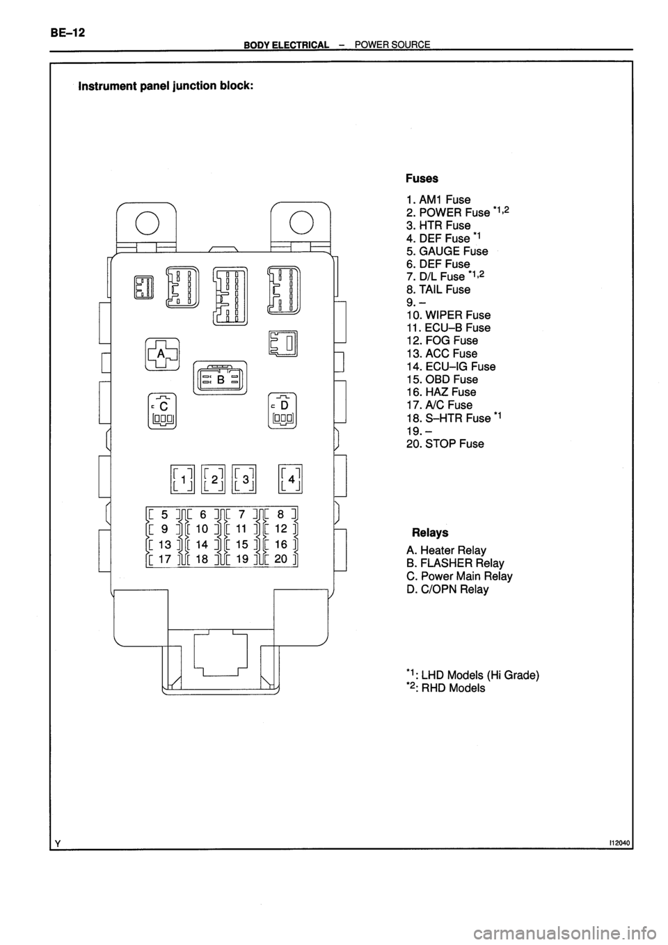 TOYOTA VERSO 1999  Repair Manual 