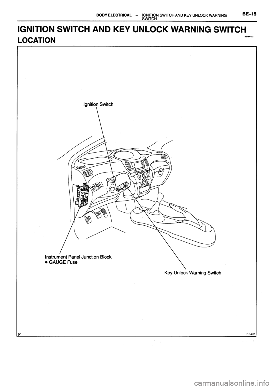 TOYOTA VERSO 1999  Repair Manual 