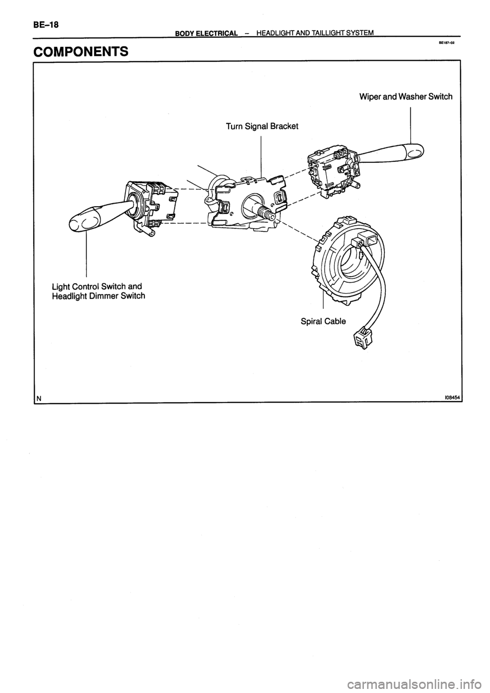 TOYOTA VERSO 1999  Repair Manual 
