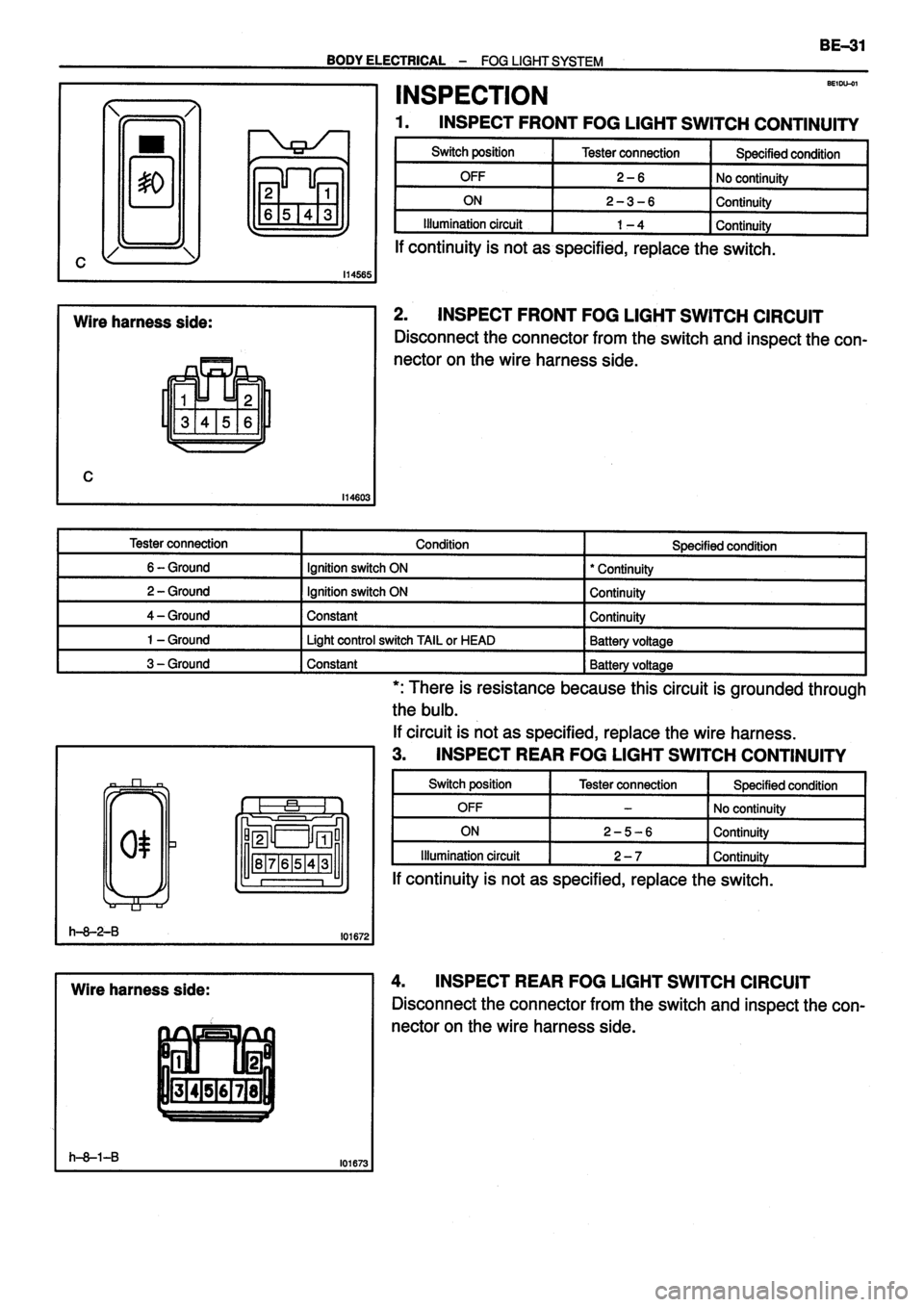 TOYOTA VERSO 1999  Repair Manual 