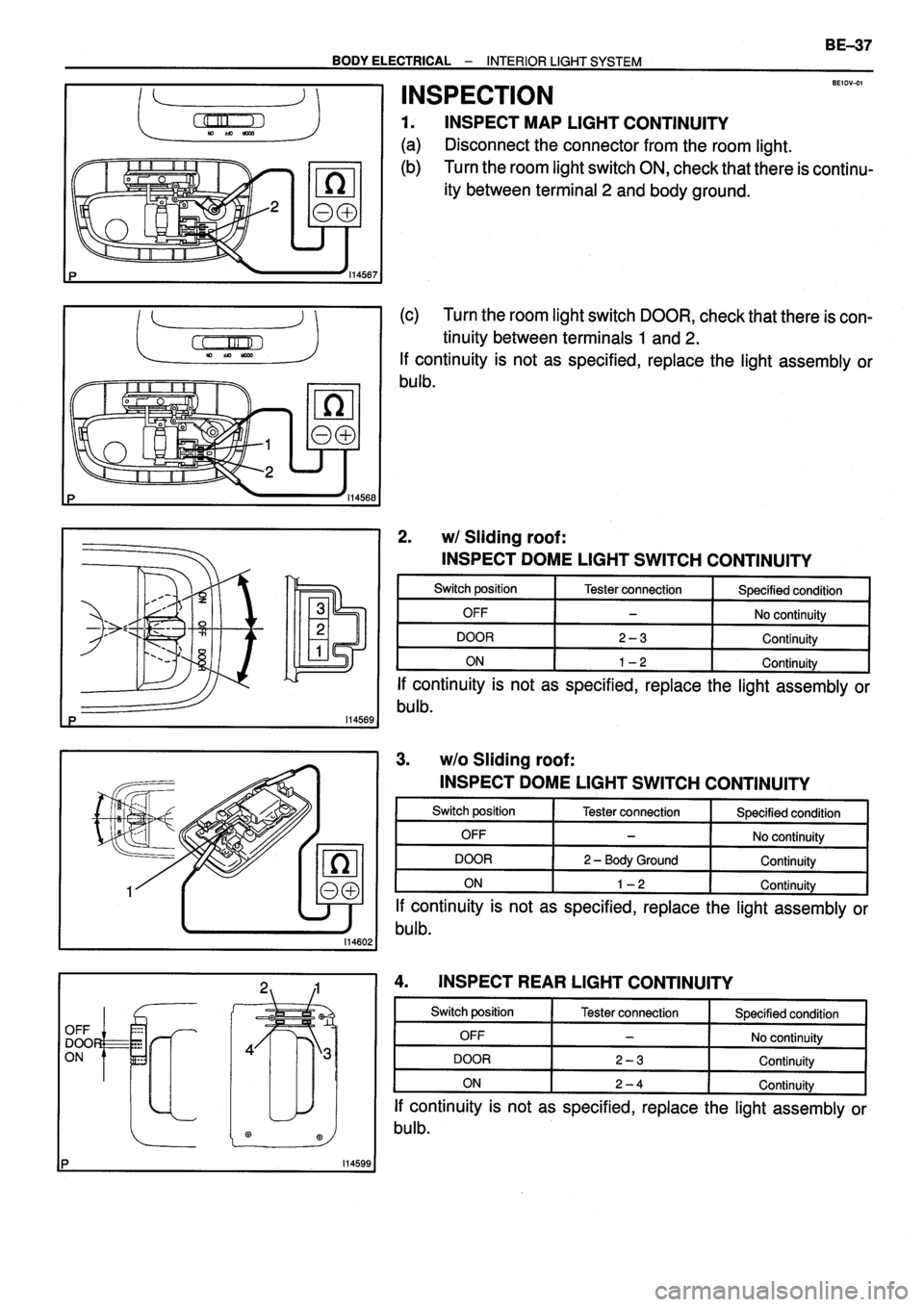 TOYOTA VERSO 1999  Repair Manual 