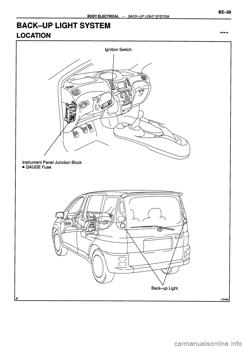 TOYOTA VERSO 1999  Repair Manual 