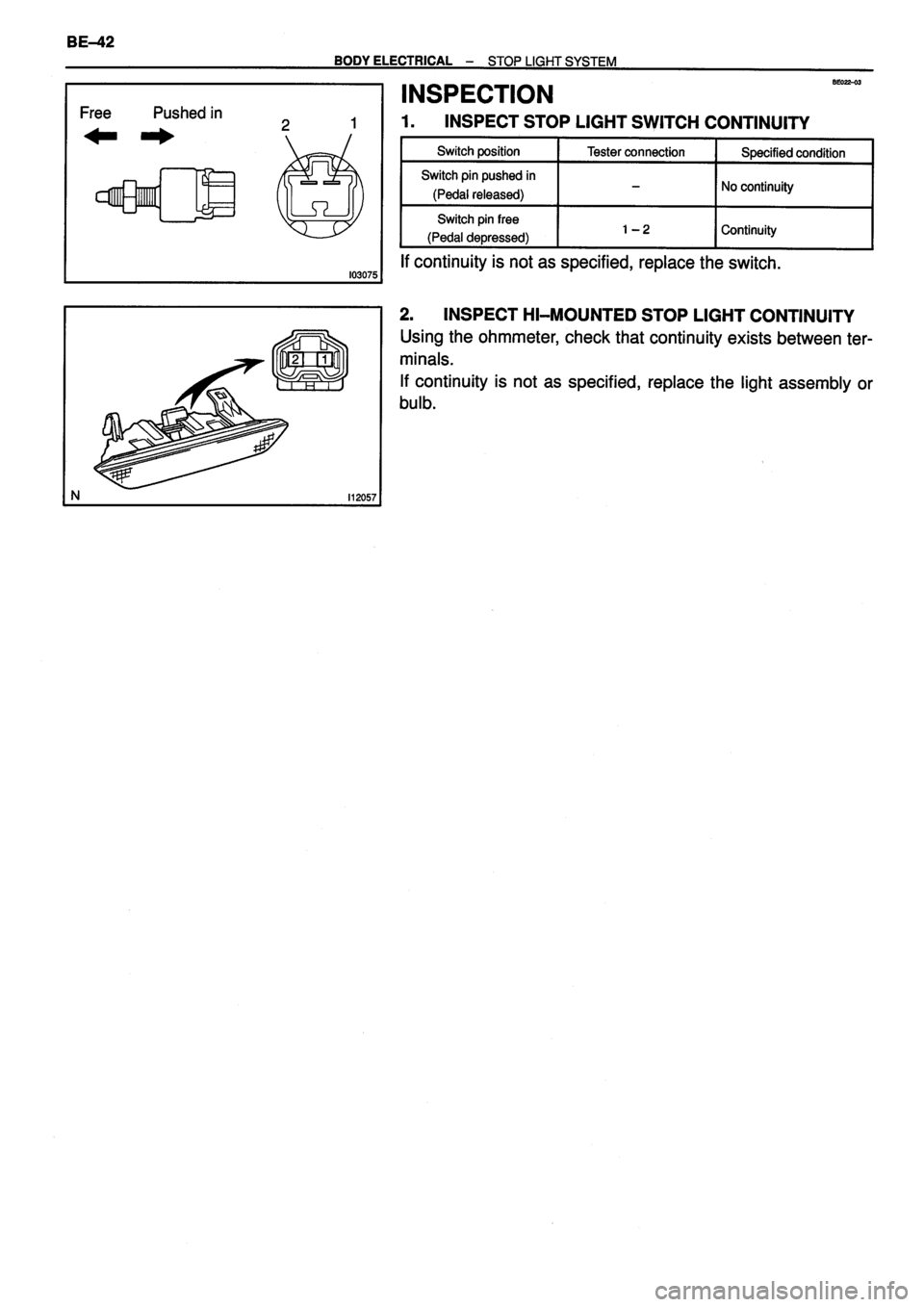 TOYOTA VERSO 1999  Repair Manual 