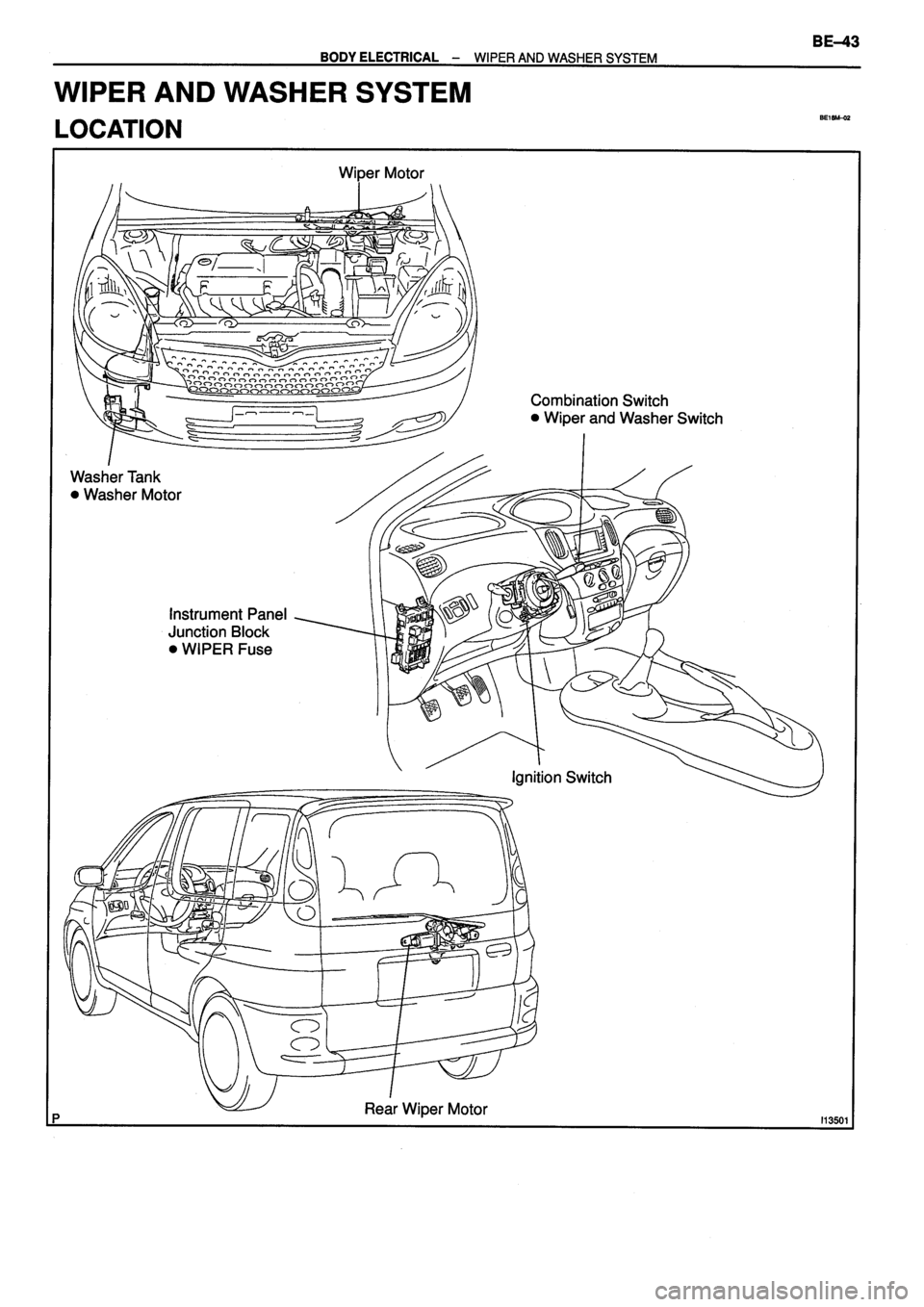 TOYOTA VERSO 1999  Repair Manual 