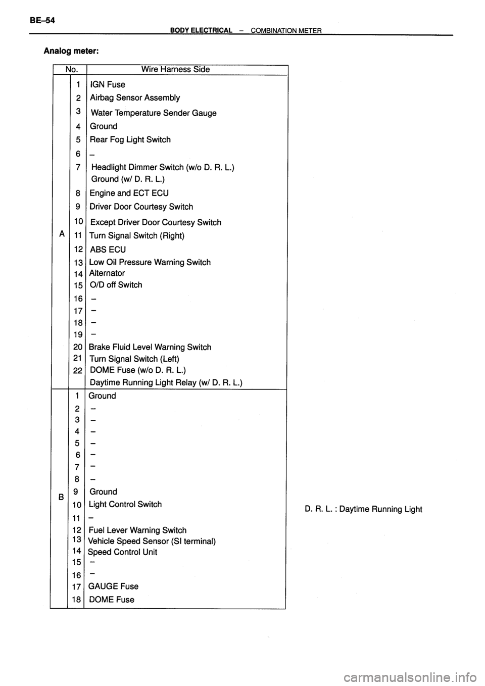 TOYOTA VERSO 1999  Repair Manual 