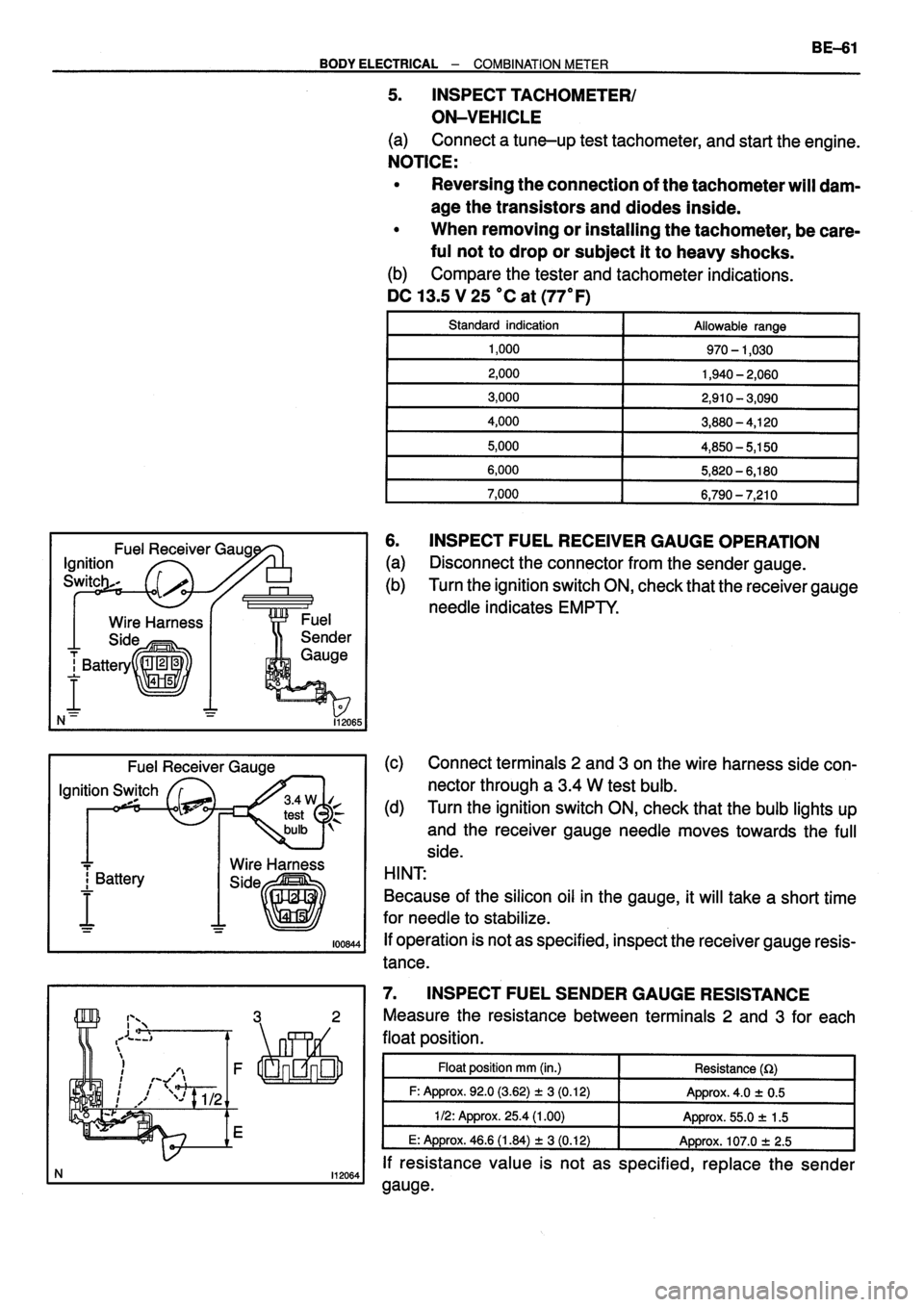 TOYOTA VERSO 1999  Repair Manual 