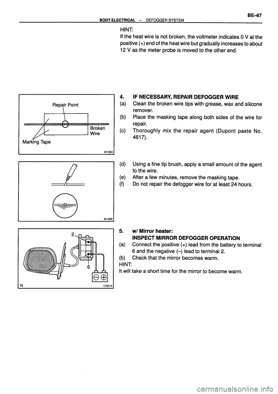TOYOTA VERSO 1999  Repair Manual 