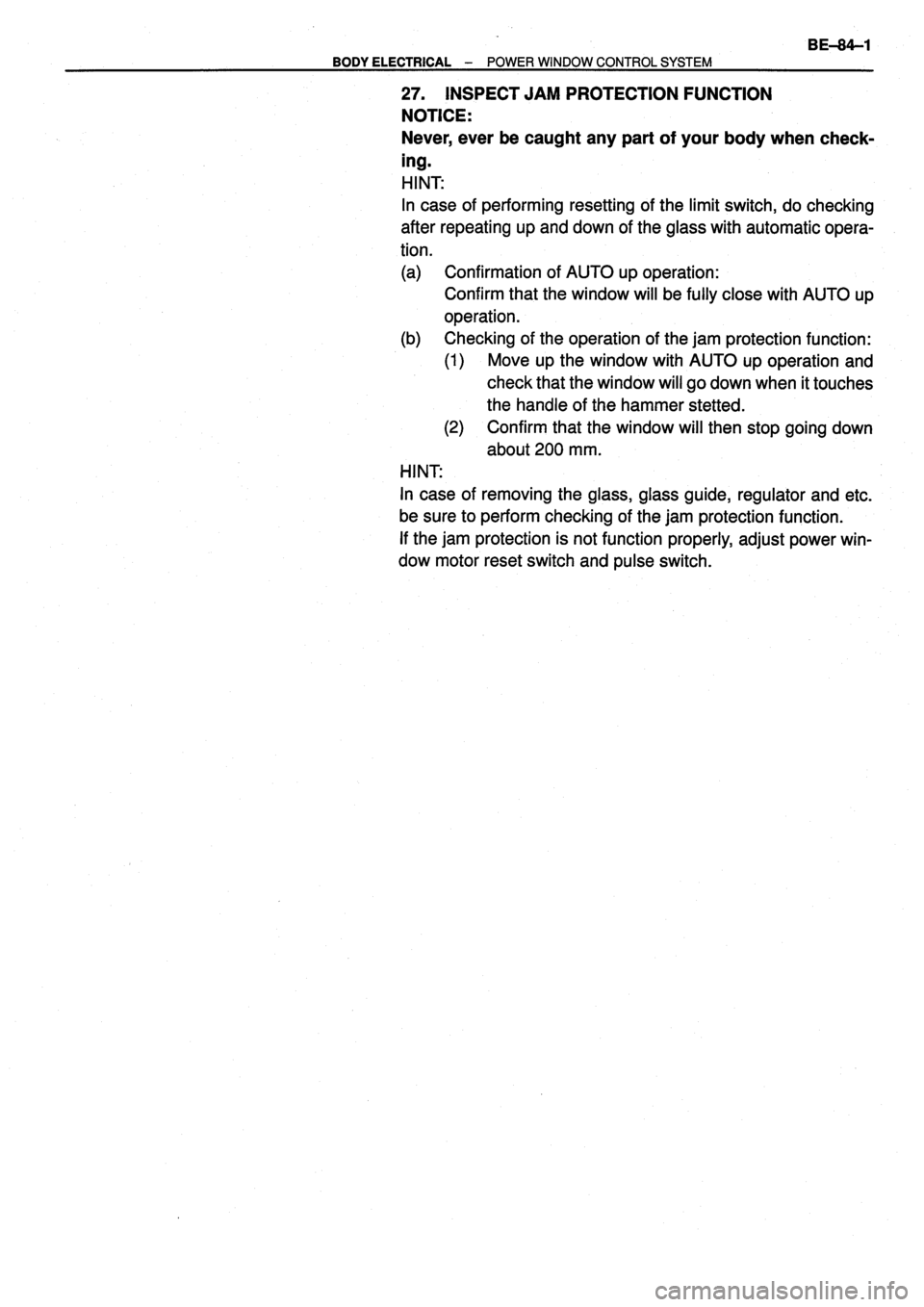 TOYOTA VERSO 1999  Repair Manual 