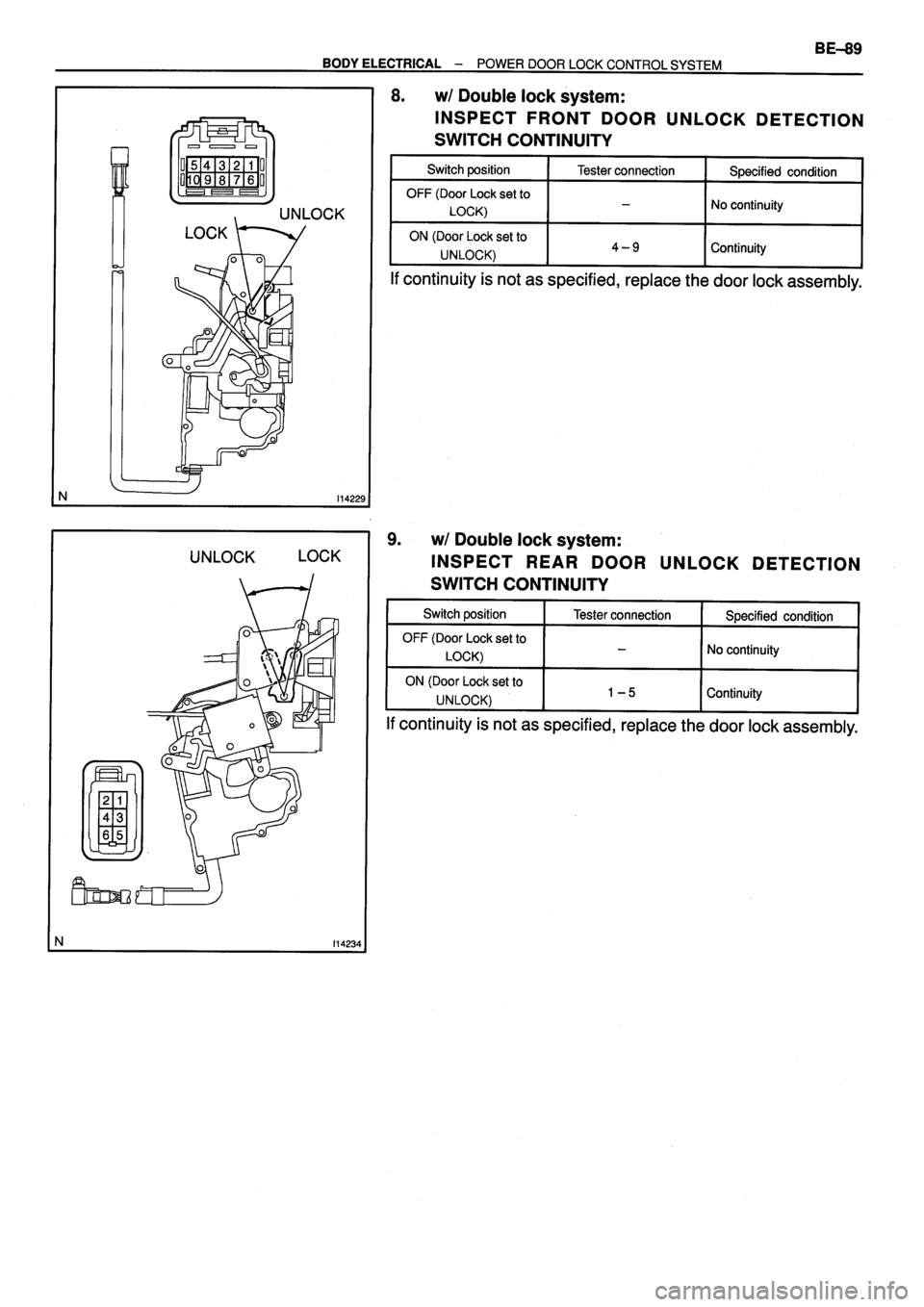 TOYOTA VERSO 1999  Repair Manual 