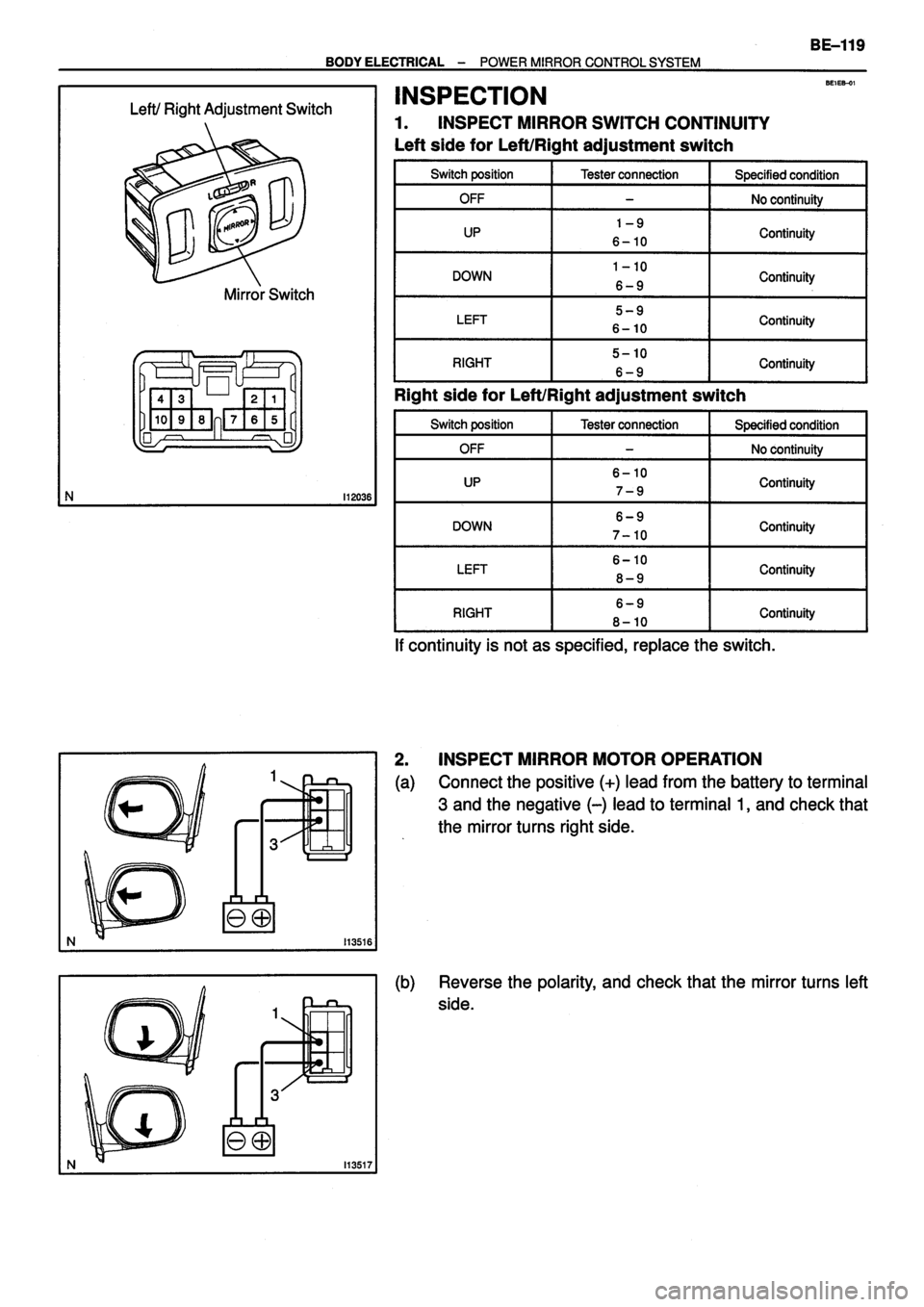 TOYOTA VERSO 1999  Repair Manual 