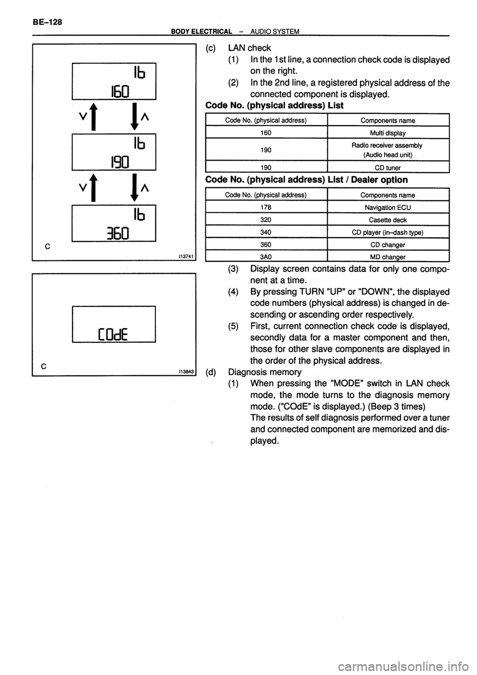 TOYOTA VERSO 1999  Repair Manual 