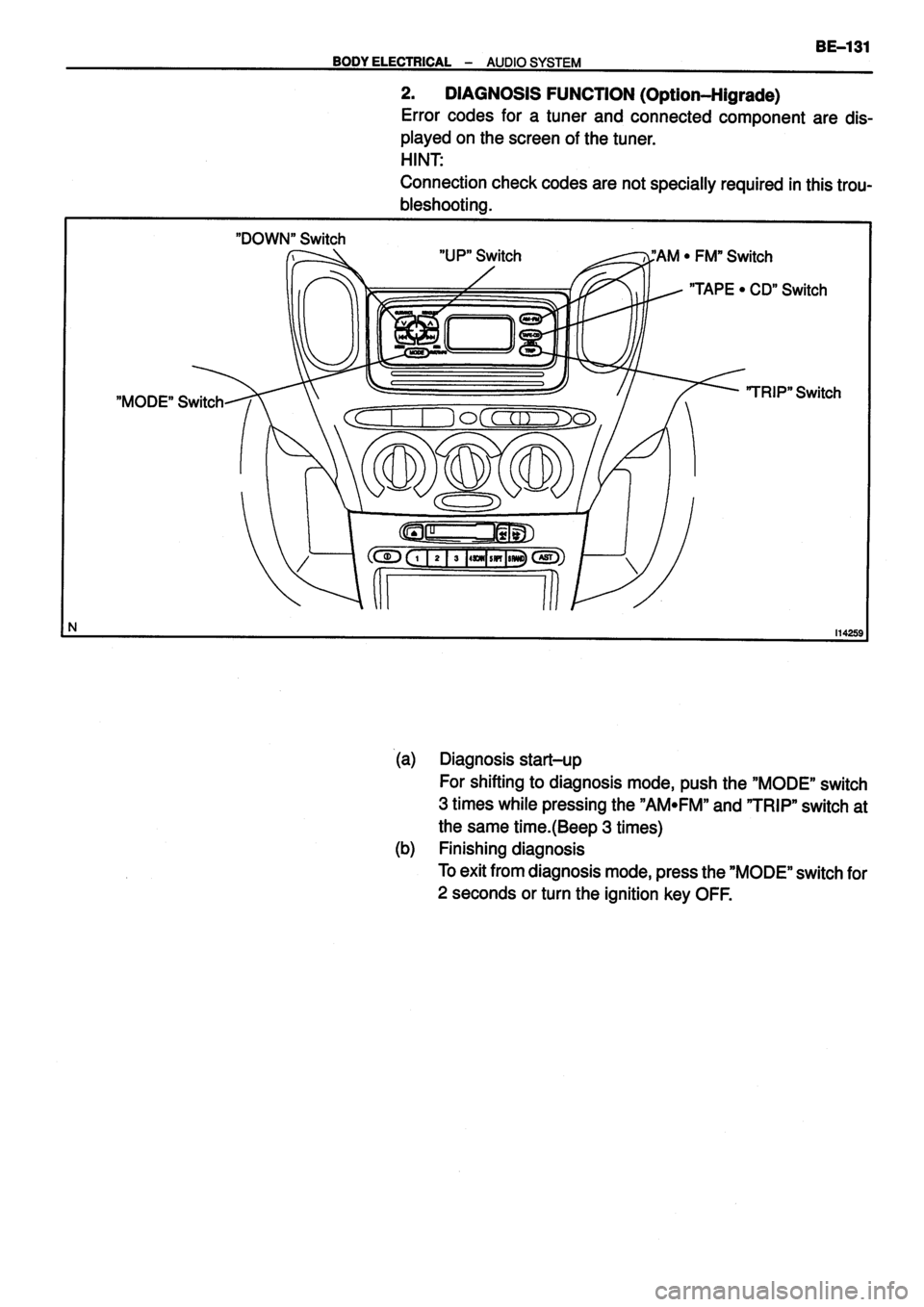 TOYOTA VERSO 1999  Repair Manual 