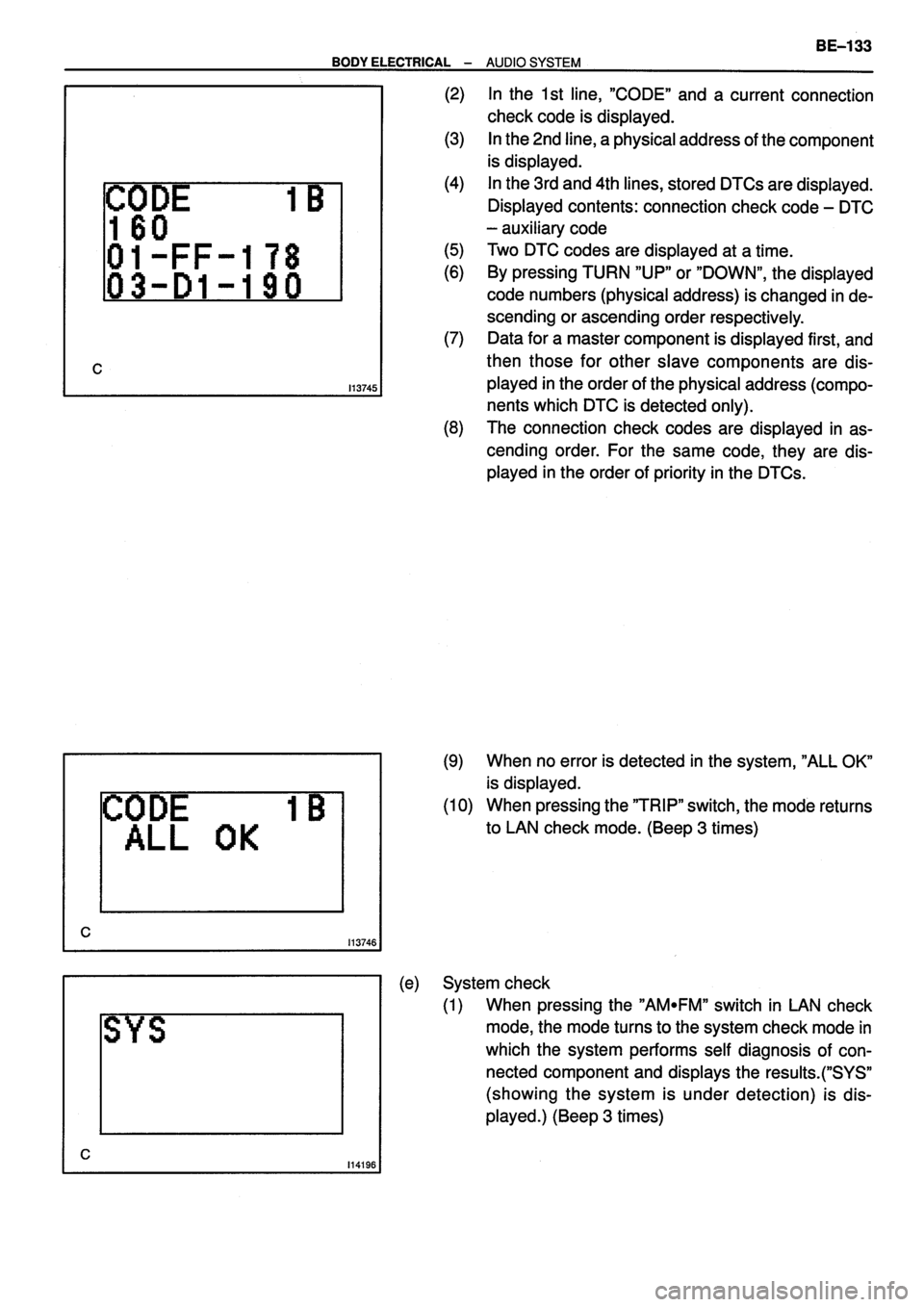 TOYOTA VERSO 1999  Repair Manual 