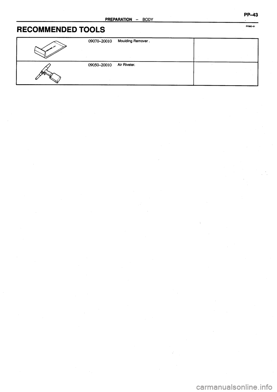 TOYOTA VERSO 1999  Repair Manual 