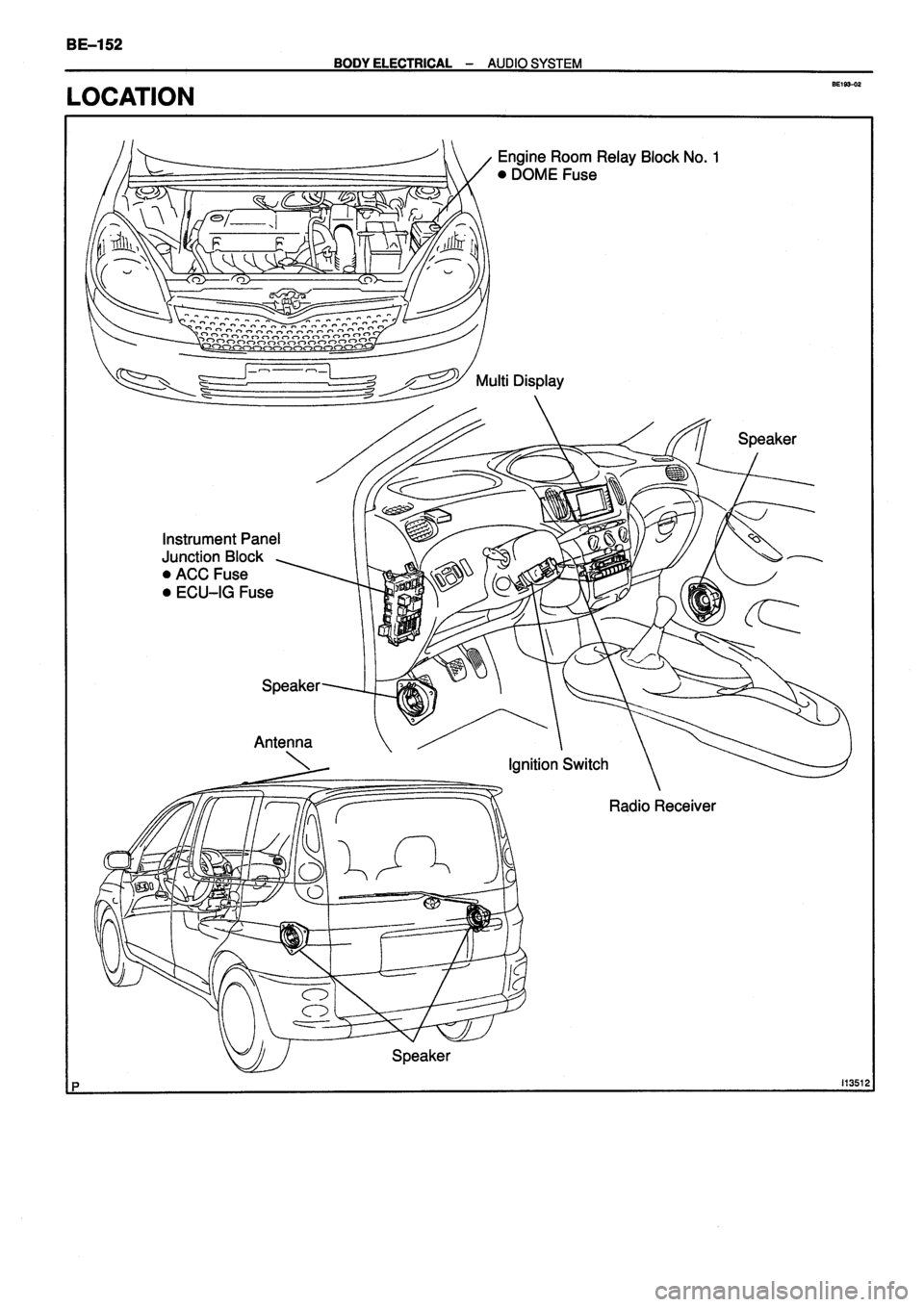 TOYOTA VERSO 1999  Repair Manual 