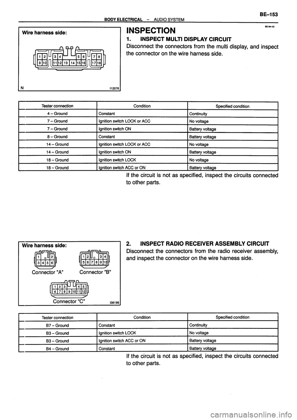 TOYOTA VERSO 1999  Repair Manual 